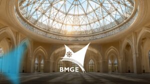 High-performance Low-E laminated glass dome skylight in mosque architecture.