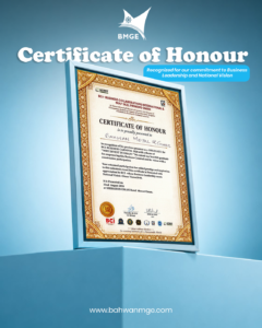 Certificate of BCI
